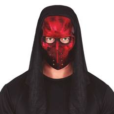 Hockeymaske med hætte - One size