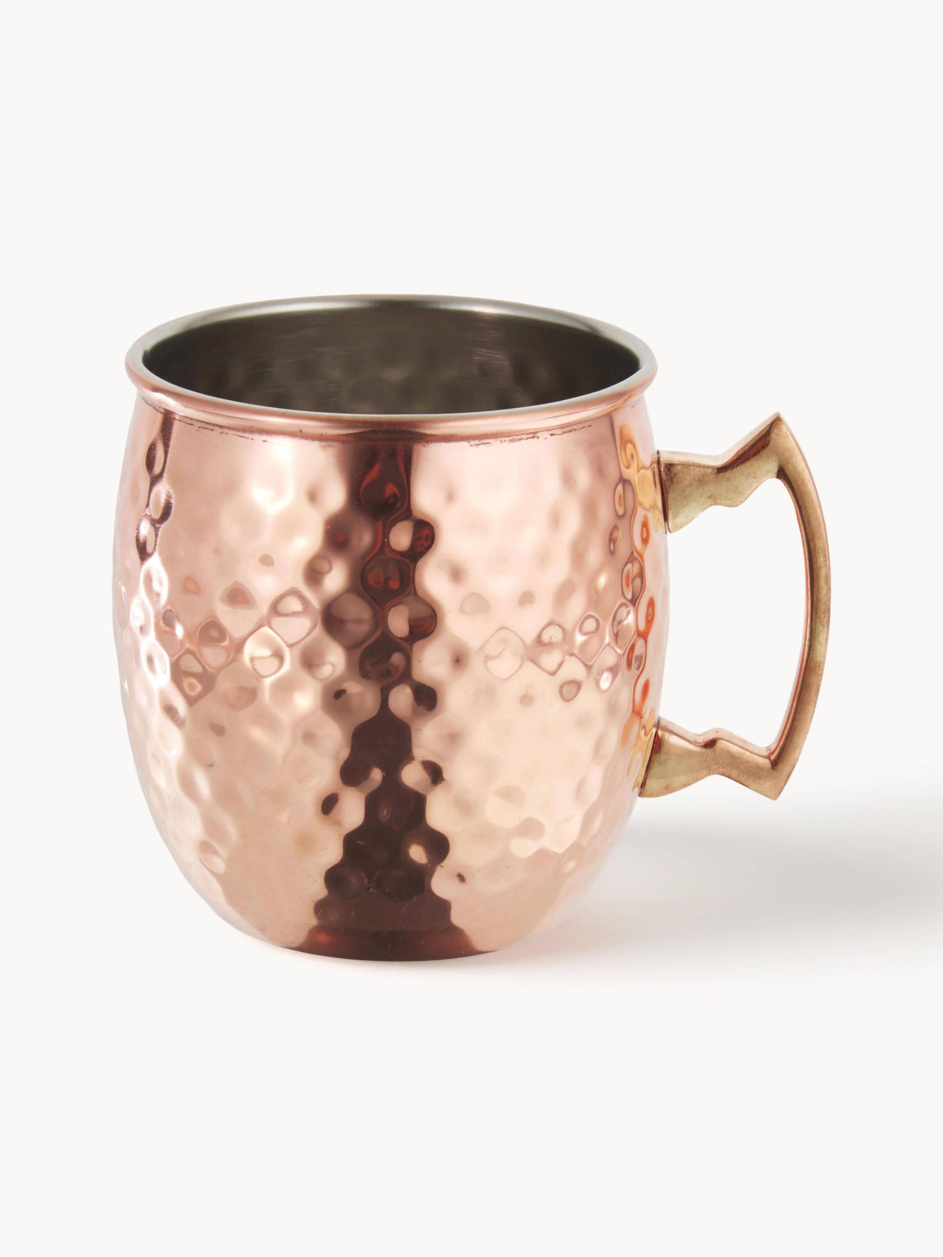 Moscow Mule Kopparbägare Hammered med Hamrad Yta