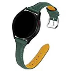 Damklocka i läder kompatibelt med Samsung Galaxy Watch4 40 mm/44 mm & Classic 42 mm/46 mm smartklocka