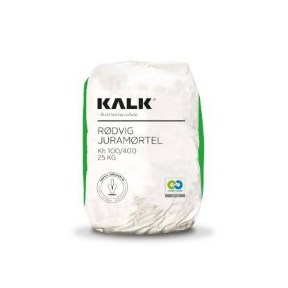 KALK Rødvig juramørtel, Kh 100/400, grøn pose, 0-1 mm korn - 15 liter