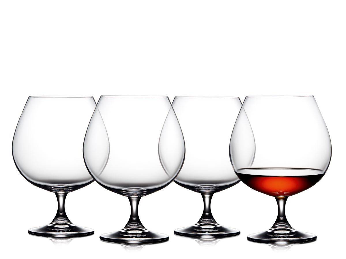 Lyngby Glas - Juvel Cognacglas - 4 stk