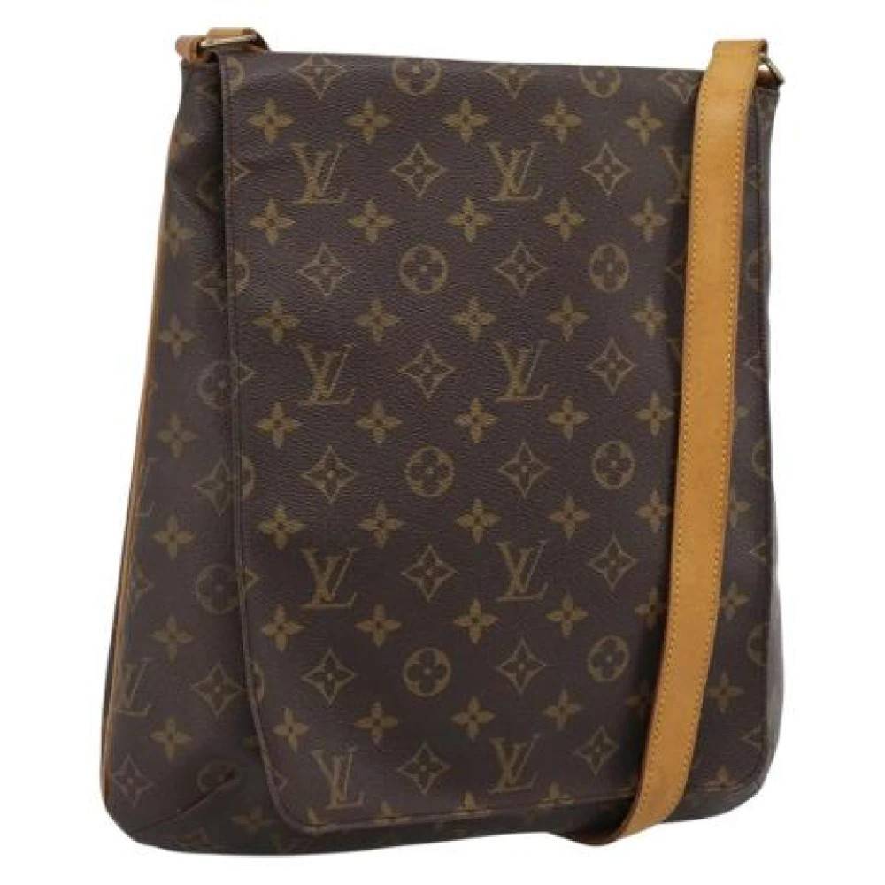 Louis Vuitton Vintage Pre-owned Laeder louis-vuitton-tasker - Vintage - Dame - Brun - ONE SIZE -