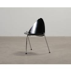 Vintage matstol svart