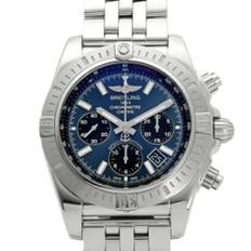 Breitling Pre-owned, Pre-owned, Herr, ONE Size, Pre-owned Rostfritt stal klockor - black (ONE SIZE)