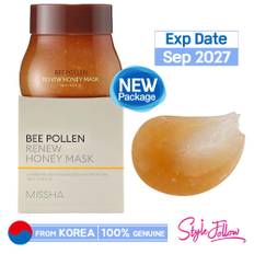 [MISSHA] Bee Pollen Renew Honey Mask 130ml 1pc (130ml)