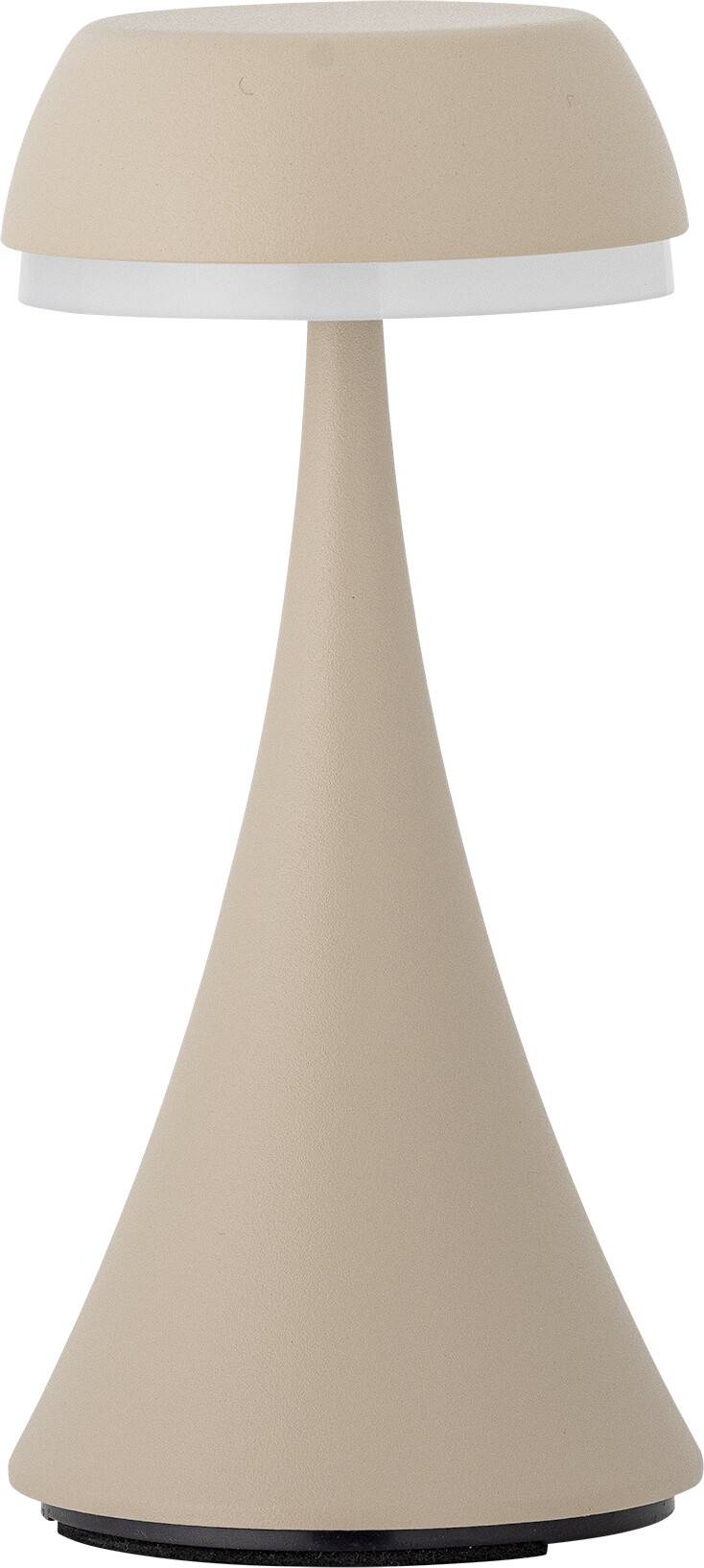 Bloomingville - Pepple Bordlampe - Genopladelig - Natur - Aluminium