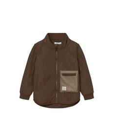 MINI A TURE Matlou Thermo Jacket. Grs |Brown |128