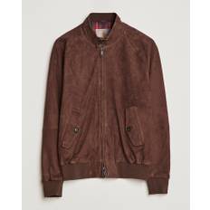 Baracuta G9 Suede Jacket Chocolate