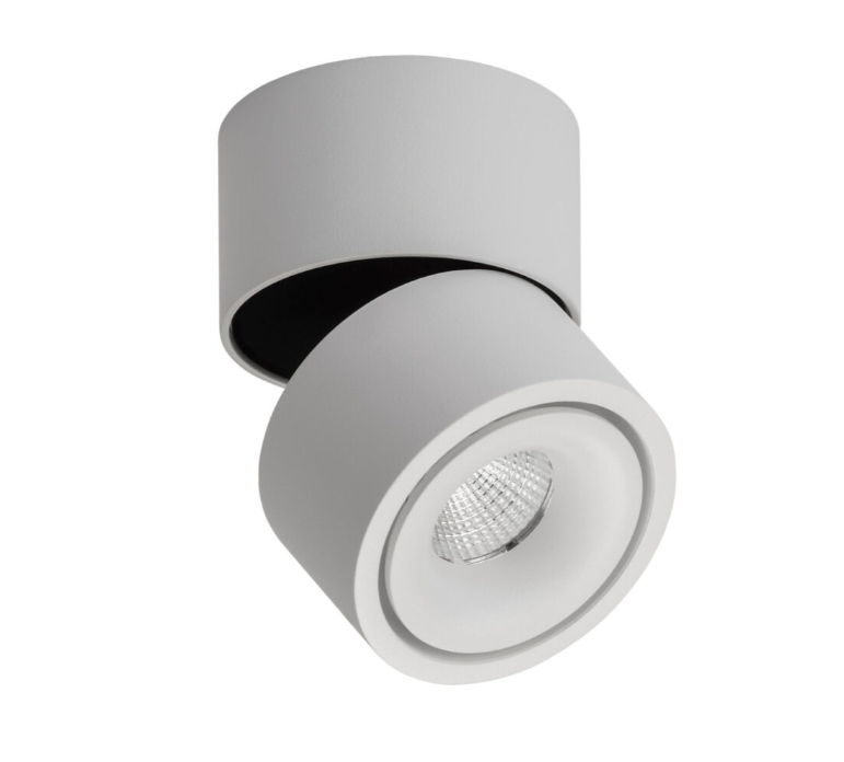 Easy Mini væg/-loftlampe fra Antidark - Hvid / Uden kabelhul