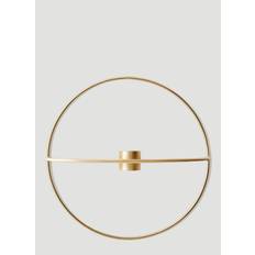 Menu Pov Small Circular Candleholder -  Candles&scents Gold One Size