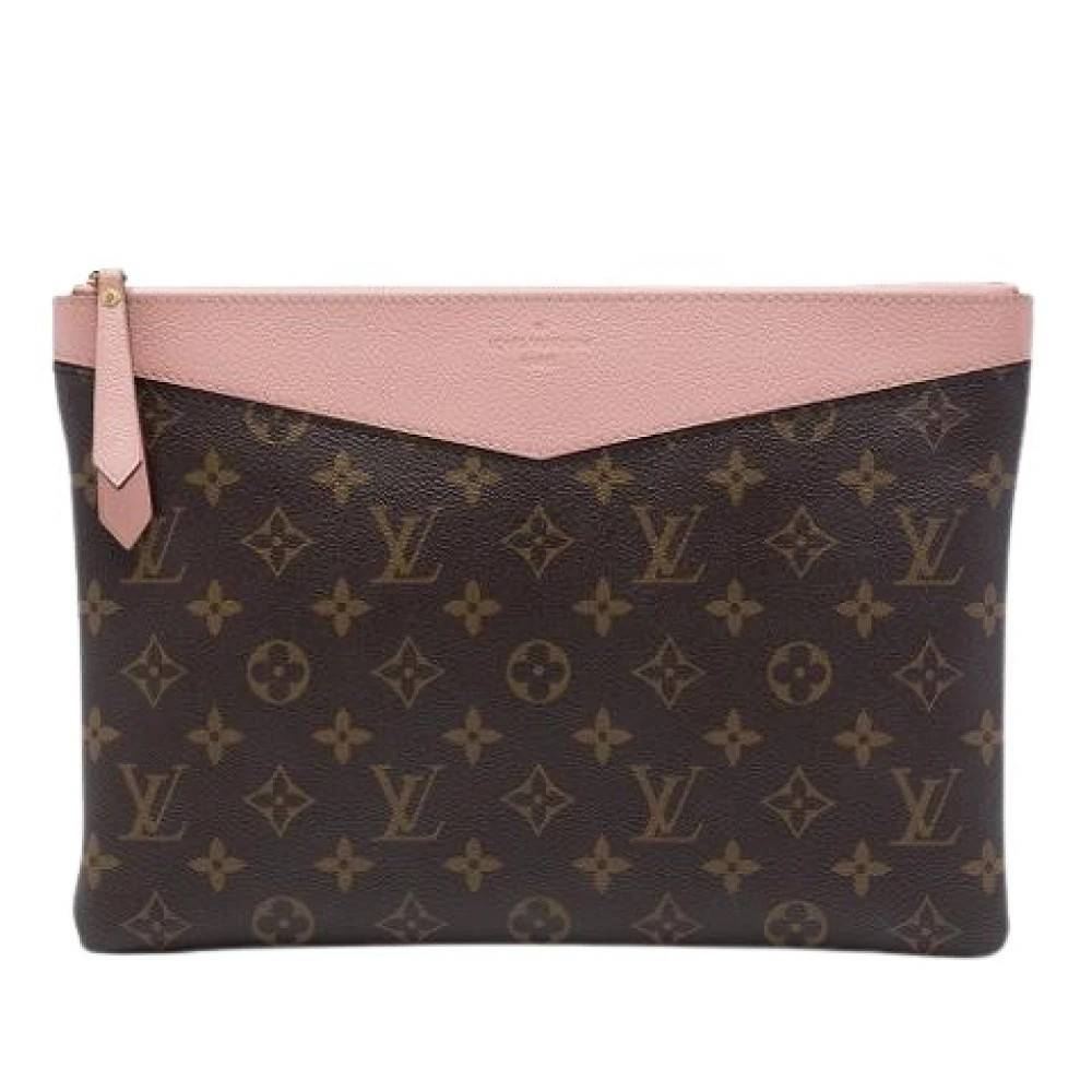 Louis Vuitton Vintage Pre-owned canvas tasker - Vintage - Dame - Brun - ONE SIZE -