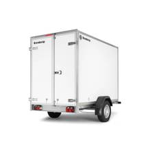 Brenderup Cargo Dynamic 260 WH - Cargotrailer med døre - 1.000 kg