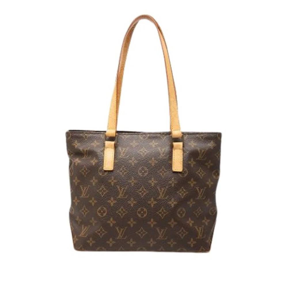 Louis Vuitton Vintage Pre-owned Monogram Cabas Piano - Vintage - Dame - Brun - ONE SIZE - Læder