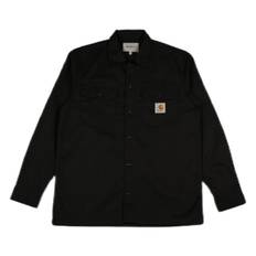 L/s Master Shirt, Male, Tøj, Skjorter, Sort, XL