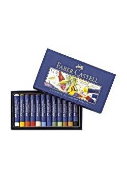 Oljepastellkritor FABER 12 färger