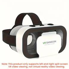 TEMU 1pc Headset - Adjustable Vr Glasses With Strap, Lightweight Design For Gaming, Movie Watching & Vr Parks - No Electronics/batteries Needed
