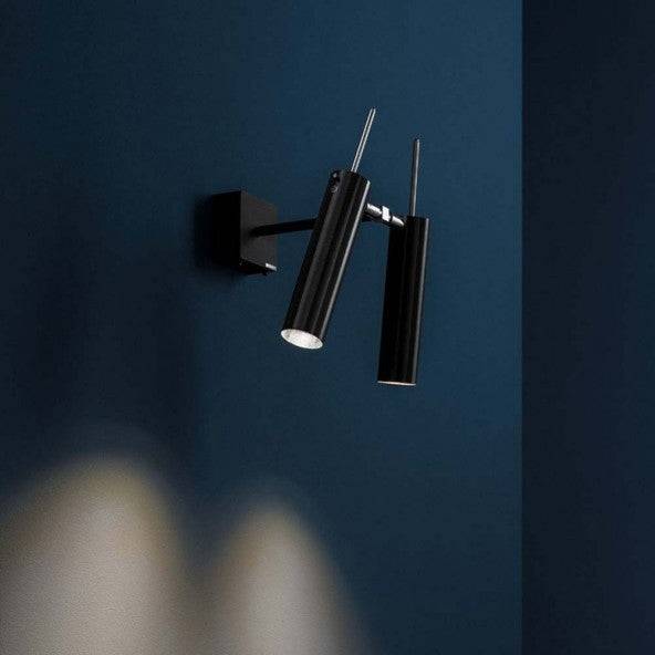 Lucenera væg loftlampe Catellani & Smith - Sort / 2 arme