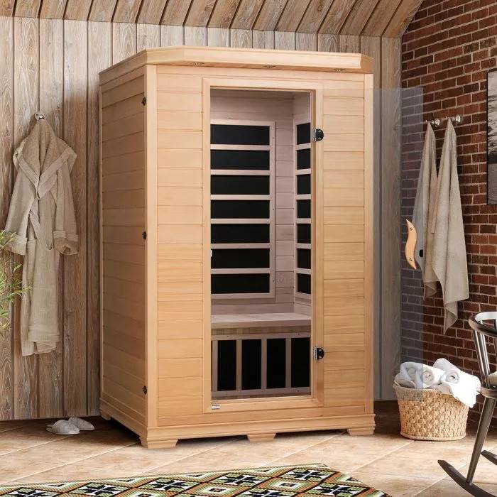 Ideal sauna ljus, 2 personer