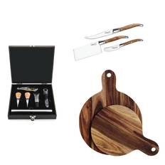 Laguiole osteknive og vinsæt + Skærebrætter, Cutting boards, Natur fra House Doctor