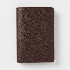 Full-Grain Leather Passport Cover - Burdeos