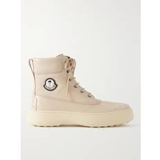 Moncler Genius - Tod's Palm Angels Winter Gommino Full-Grain Leather Boots - Men - Neutrals - EU 45