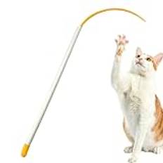 Teaser Toy for Cats, Cat Wand Toy - 20-möss svans leksaksstav Teaser - Cat Toy Stick, Cat Fishing Spö, Multifunktionella inomhus kattleksaker, interaktiv kattleksak för kattlek