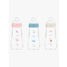 MAM Feel Good Sutteflaske Glas 260 ml, Mix