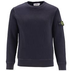 Stone Island Tröja - Marinblå Blue - Stone Island - 10 år (140) - Tröja