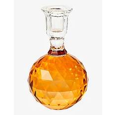 C'EST BON Crystal Candle Holder |Orange |One Size