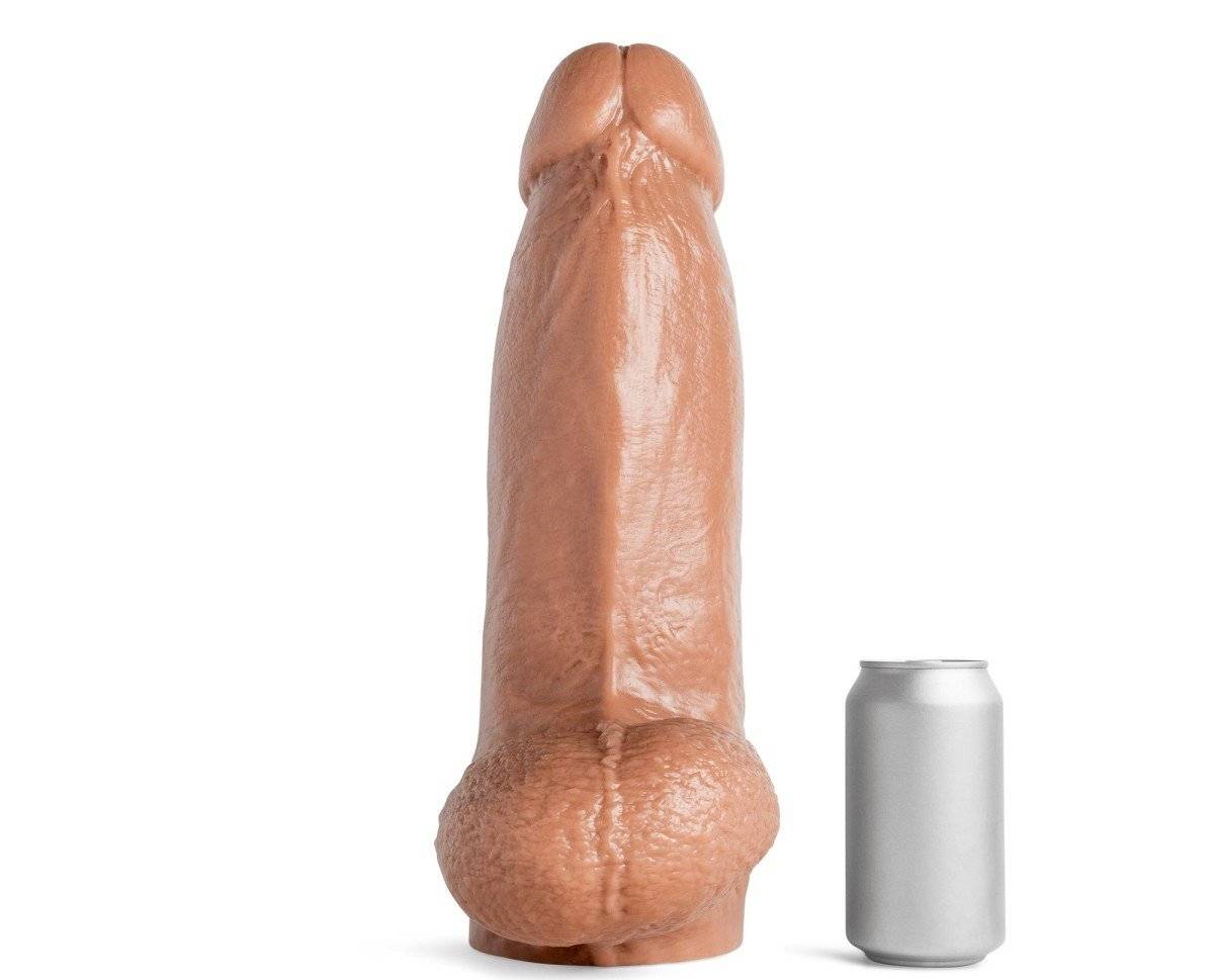 Mr. Hankey’s Toys Axel XXXL, premium silicone dildo with Vac-U-Lock 36.8 x 7.6–10.6 cm.