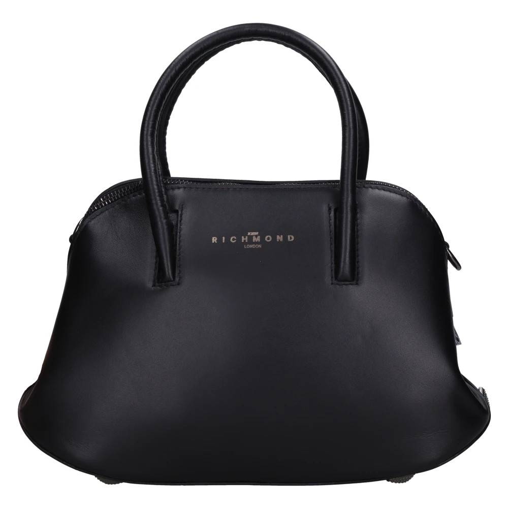John Richmond Læder Satchel - Tasker - Dame - Sort - ONE SIZE - Læder