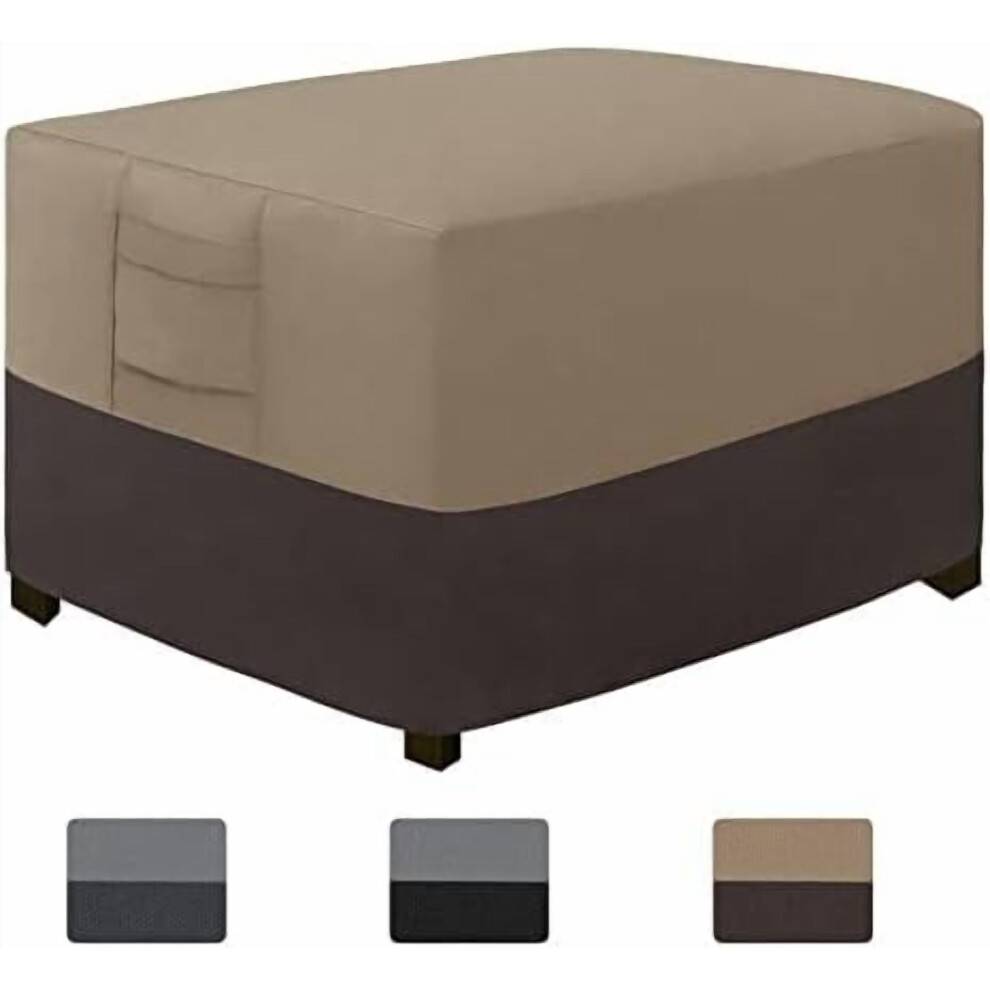Udendørs sofabordbetræk 112x61x43 cm vandtæt 600D Oxford