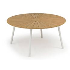 DaneLine Adam Havebord - Nonwood - Ø130 cm - Hvid