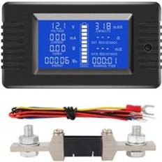 Dc 0-200v 0-300a batteritester voltmeter amperemätare spänning strömimpedanskapacitet energitidsmätare - 200a