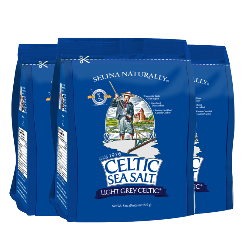 Celtic Salt Celtic Havssalt Grovmalet Ekonomipack 3x227g