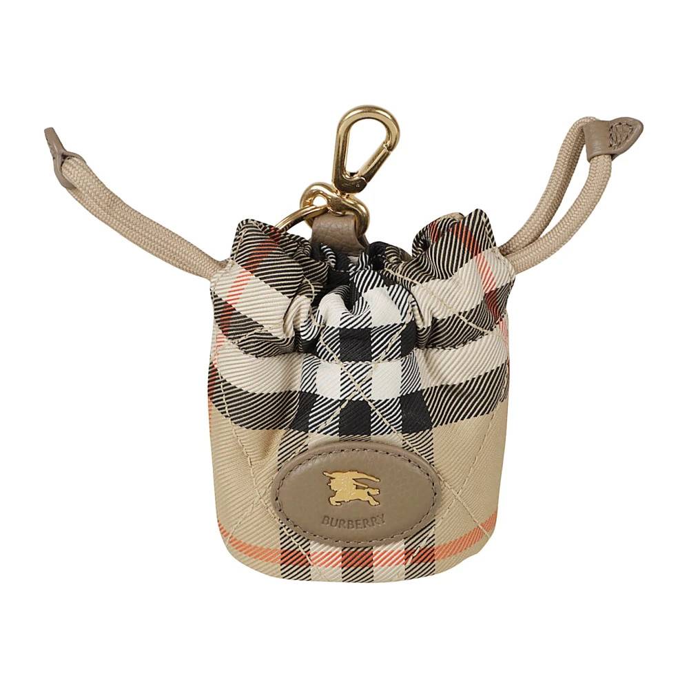 Burberry - LS Bucket Drawstring Pouch Väskor - Dam - ONE Size - Läder