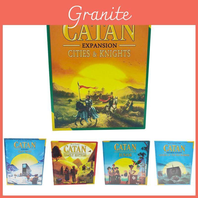 Catan Expansion Städer Riddare Sjöpirater Med Skördeförtroende Roligt Och Interaktivt Brädspelsset