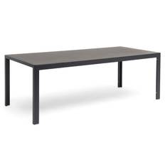 Hillerstorp Hånger matbord Vit/mörkgrå 210 x 90 cm