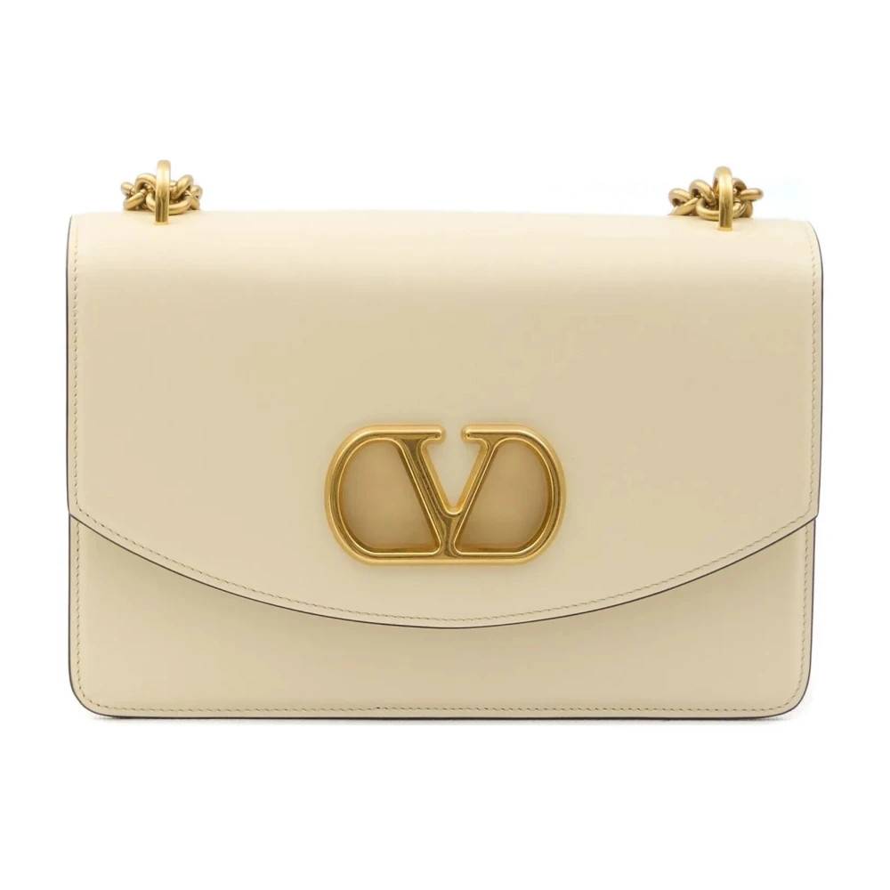 Valentino Vain Skuldertaske - Tasker - Dame - Beige - ONE SIZE - Uld