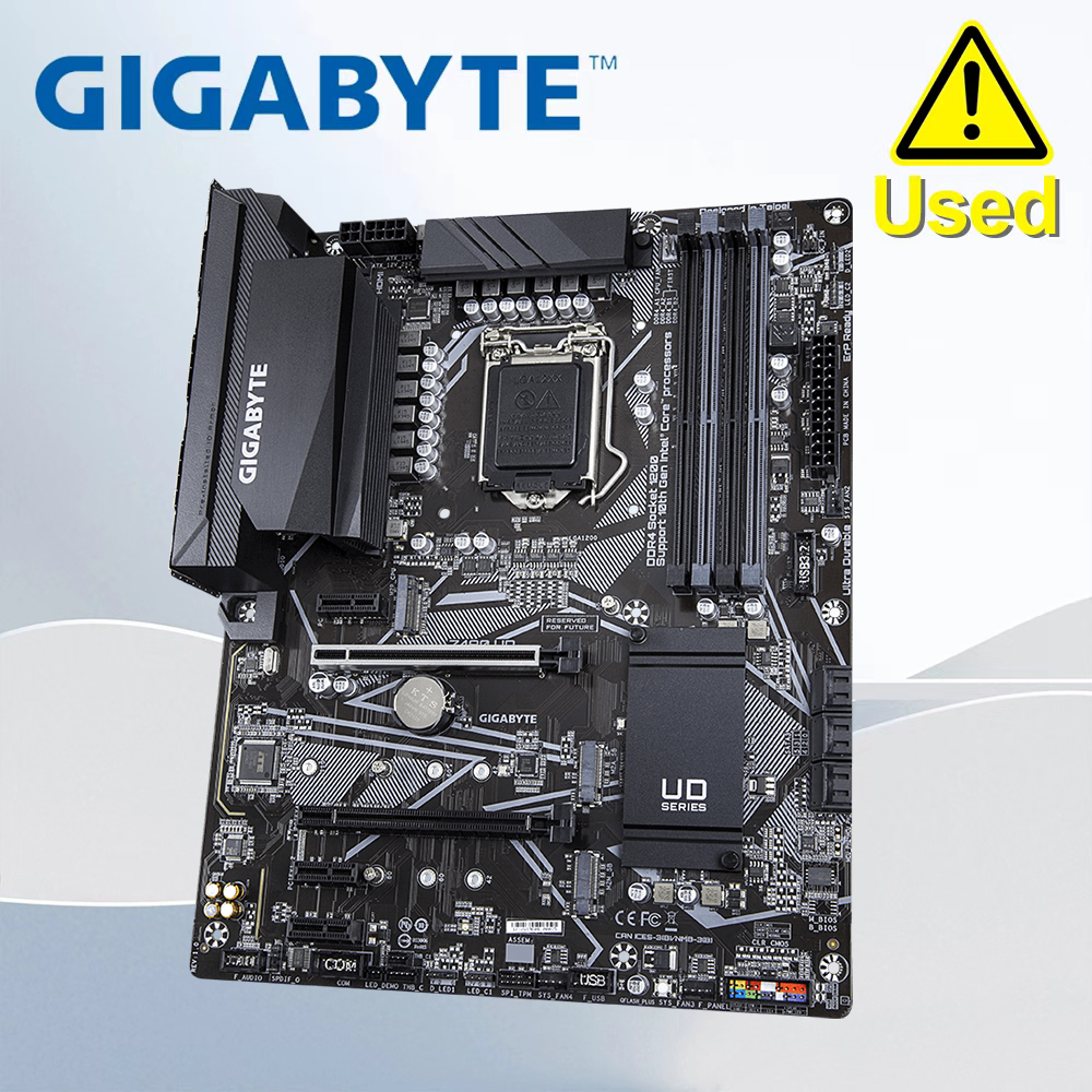 GIGABYTE Z490 UD LGA 1200 4×DDR4 128GB PCI-E 4.0 Motherboard