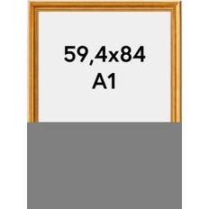 Ramme Rokoko Guld 59,4x84 cm (A1)