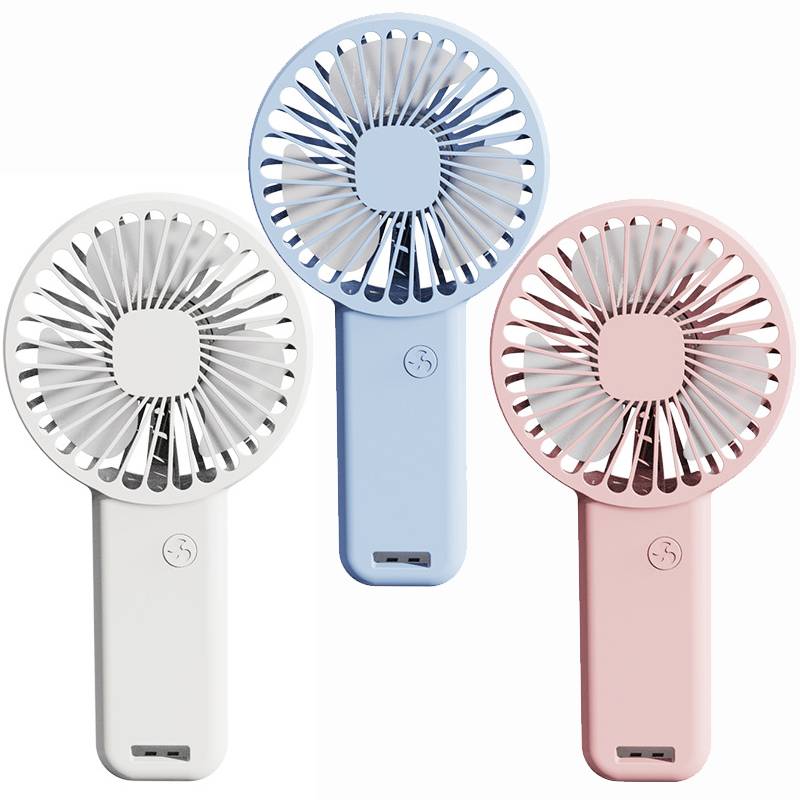 customize logo 2023 New handheld usb charging small Portable mini dormitory desktop fan