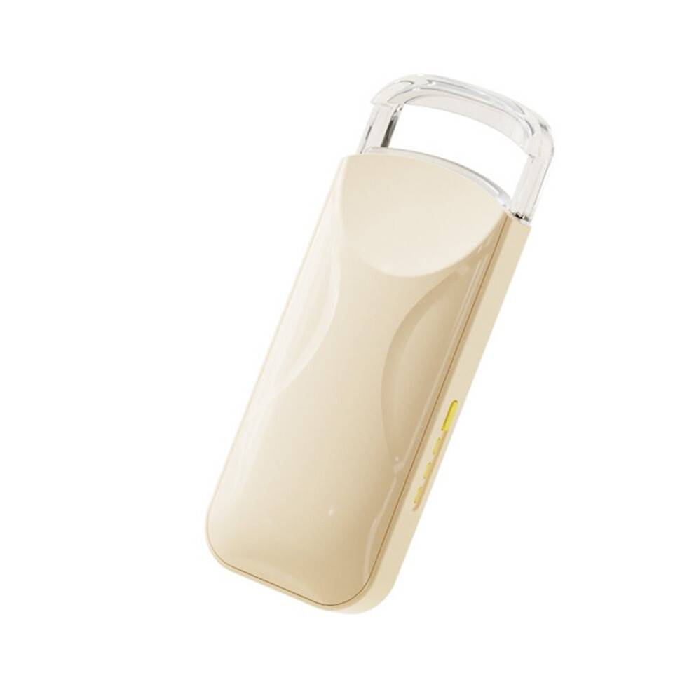 Upgrade Heated Eyelash Curler Electric Eyelash Curler with 3 Temperature Type-C Rechargeable, Portable Lash Curler Beige