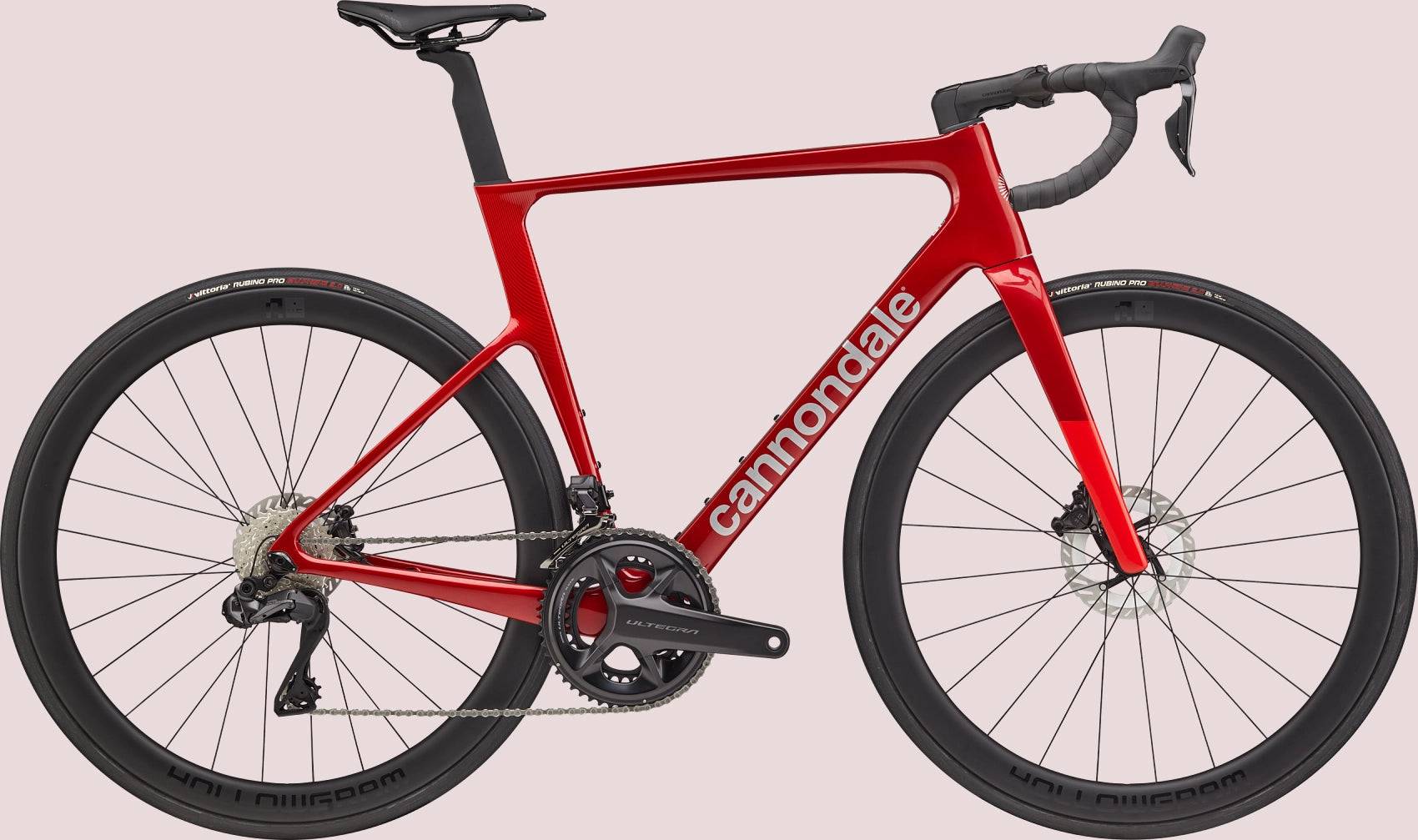 Cannondale SuperSix EVO 2 2024 - Shimano Ultegra Di2 12sp - HollowGram R 45 - 046 / 54 / Metallic Red