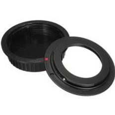 M42 skruvlins till f&#xF6;r canon eos ef mount adapter svart 5d ii iii 6d 7d 70d 100d + lock