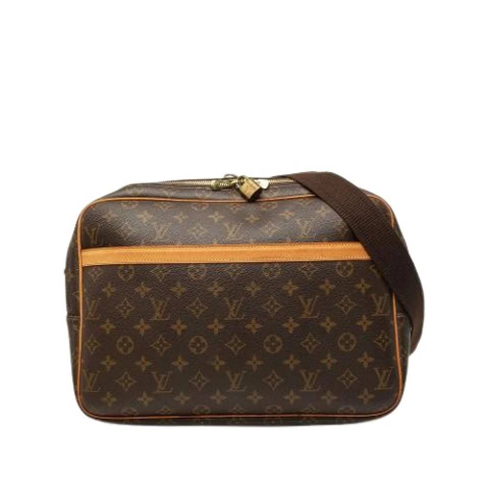 Louis Vuitton Vintage Pre-owned Reporter GM - Vintage - Dame - Brun - ONE SIZE - Uld