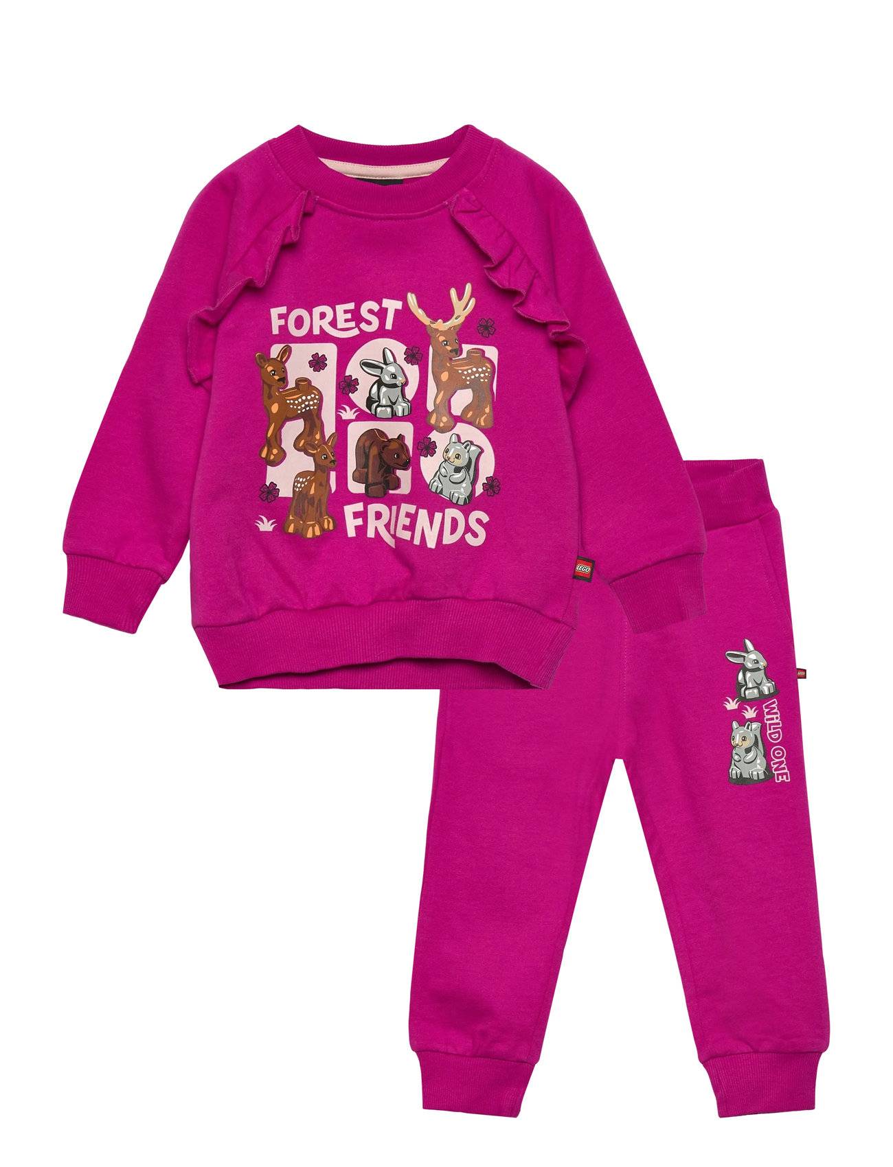 LEGO kidswear Lwsanyu 704 - Sweat Set - Pink - 92