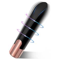 SuperLove Lipstick Bullet Mini Vibrator Black