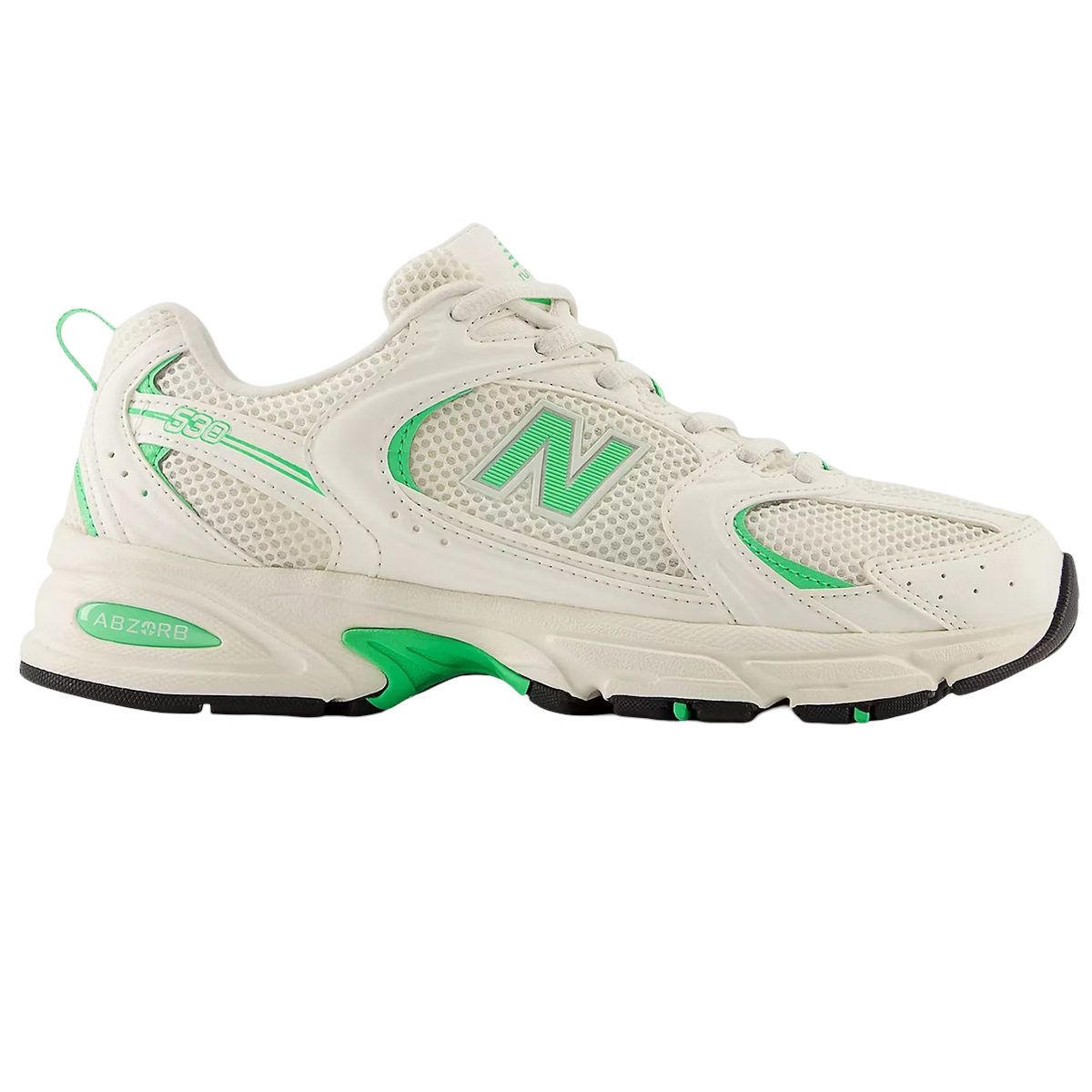 New Balance 530 Sea Salt Lime Leaf - 45.5