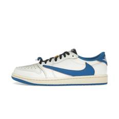 Nike Air Jordan 1 Retro Low OG SP Fragment x Travis Scott Sail Military Blue - EU 40